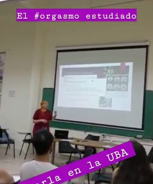 charla en la uba
